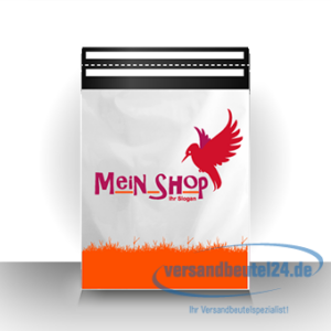 Retourenversandbeutel 3-farbig